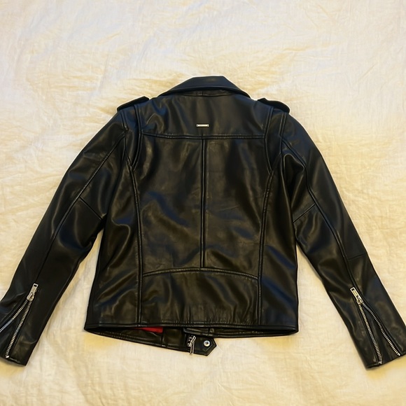 Amour Vert Deadwood recycled leather jacket size 38 - Picture 8 of 12
